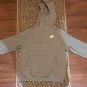 Kids Grey Nike Hoodie